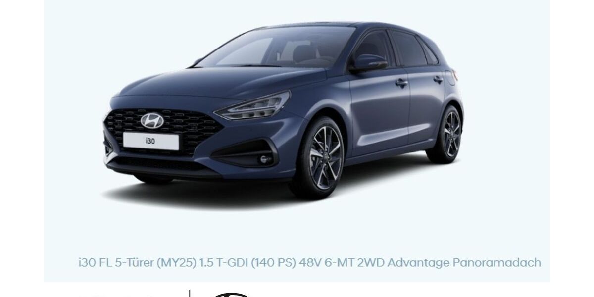 Hyundai i30 2.500 km 26.190 &euro; Erfurt 99086