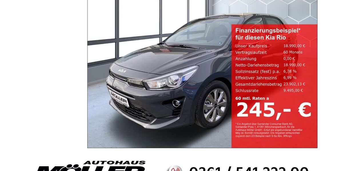 Kia Rio 21.499 km 18.990 &euro; Erfurt 99087