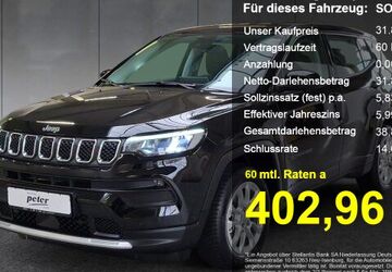 Jeep Compass 2.500 km 31.898 &euro; Erfurt 99086