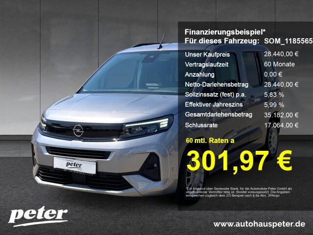 Opel Combo Life 11.169 km 27.440 &euro; Sömmerda 99610